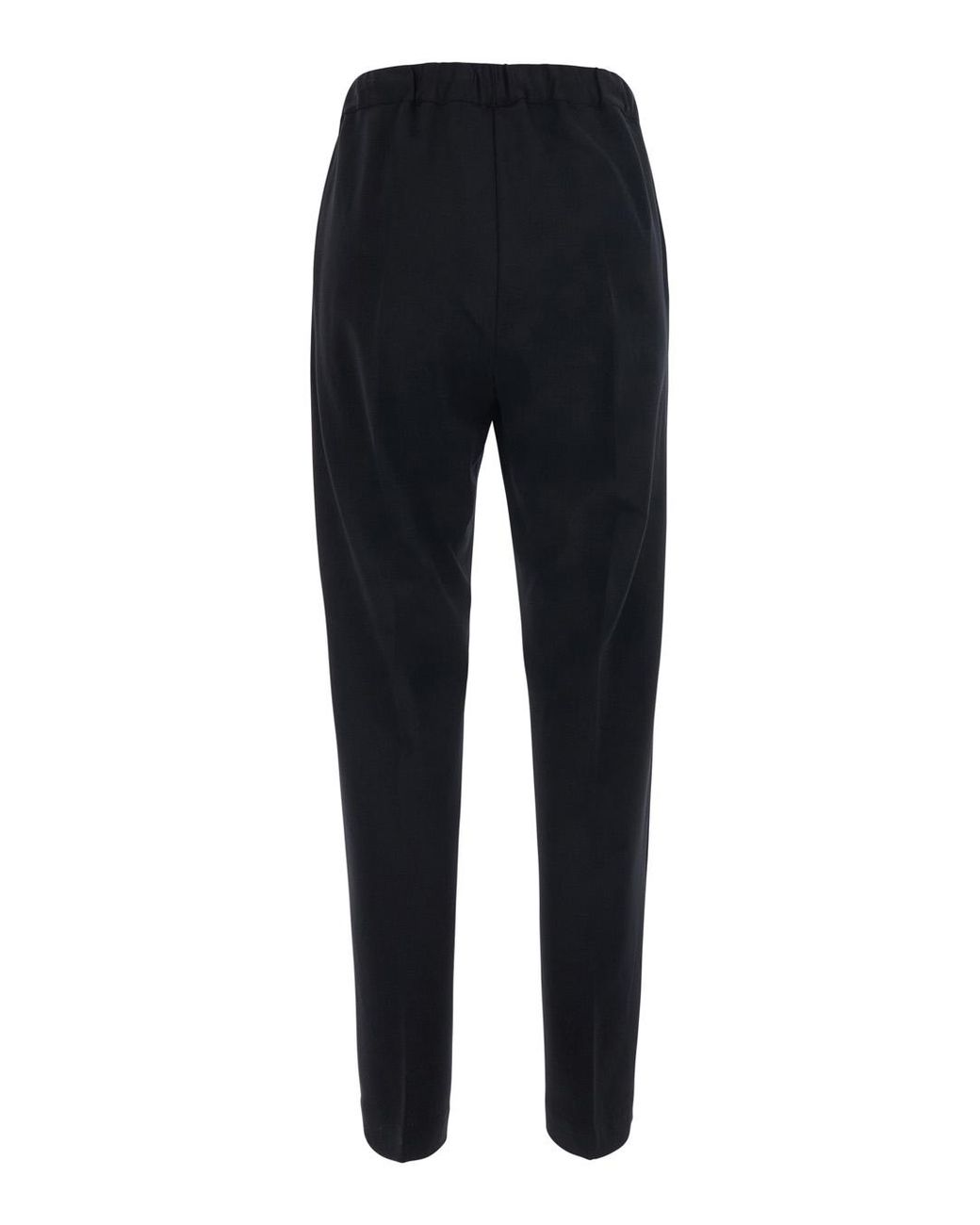 Semicouture Black Trousers Buddy Punto Milano