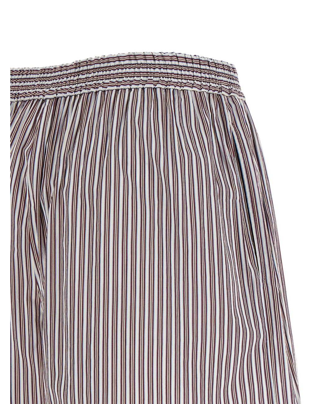 Brunello Cucinelli Red Cotton Bermuda Shorts
