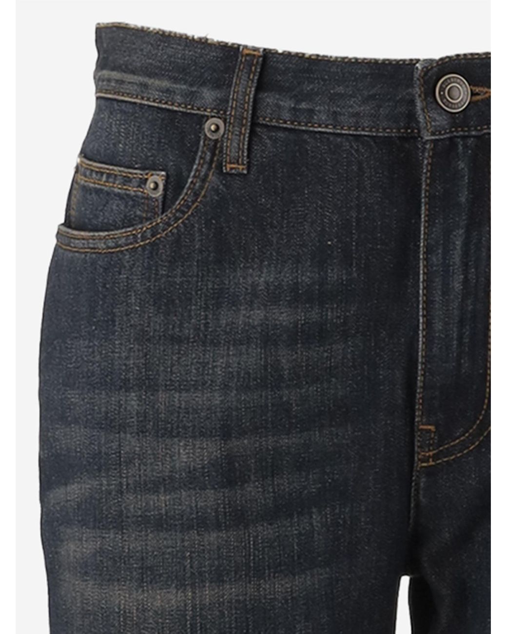 Burberry Black Jeans Cotton Denim