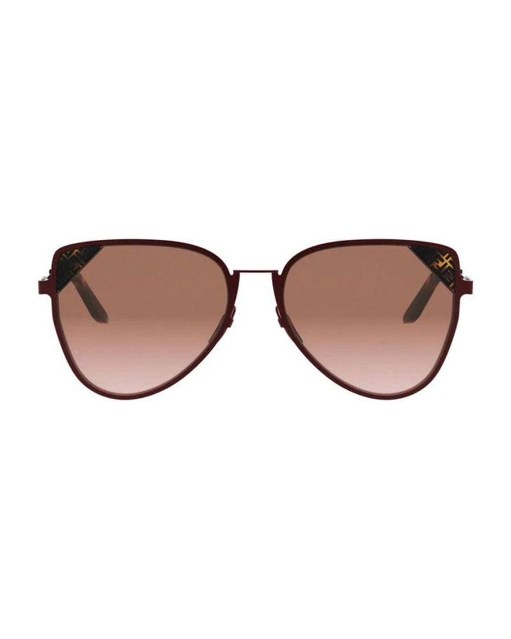 Fendi Brown Mini Gradient Sunglasses