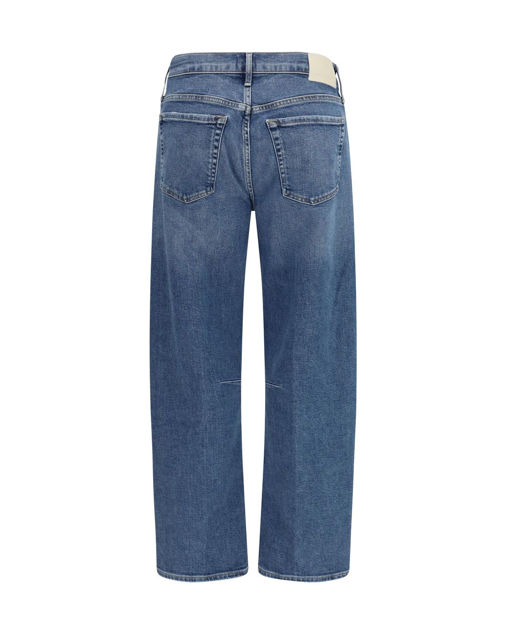Citizens of Humanity Blue Miro High-Rise Jeans Cotton