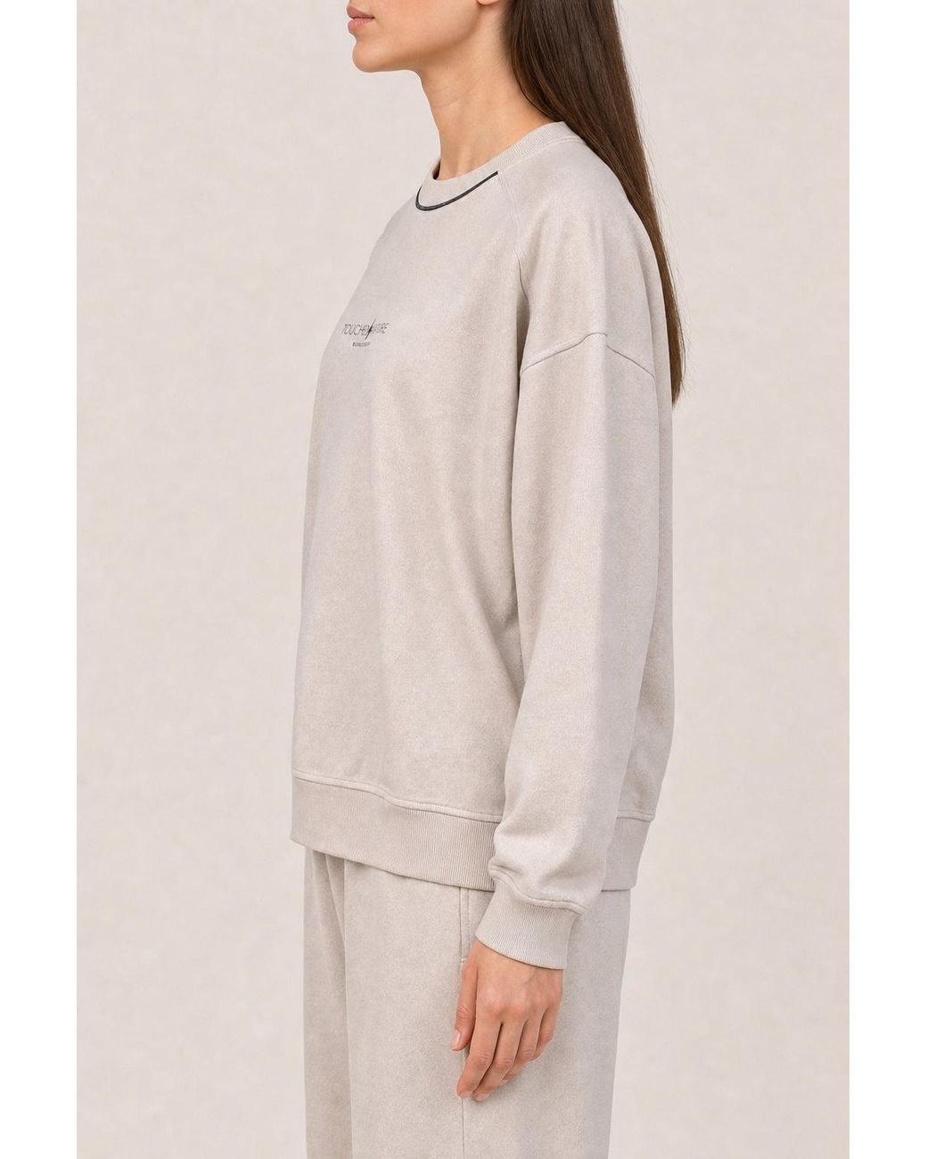 Brunello Cucinelli Natural Light Cotton Sweatshirt