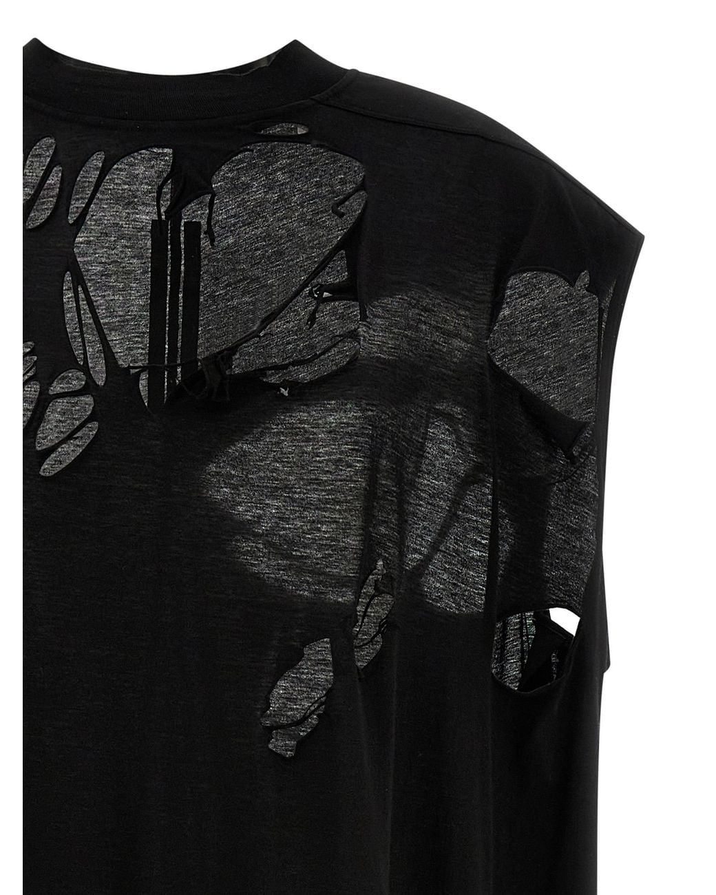 Rick Owens Black 'Tarp T' Top for men