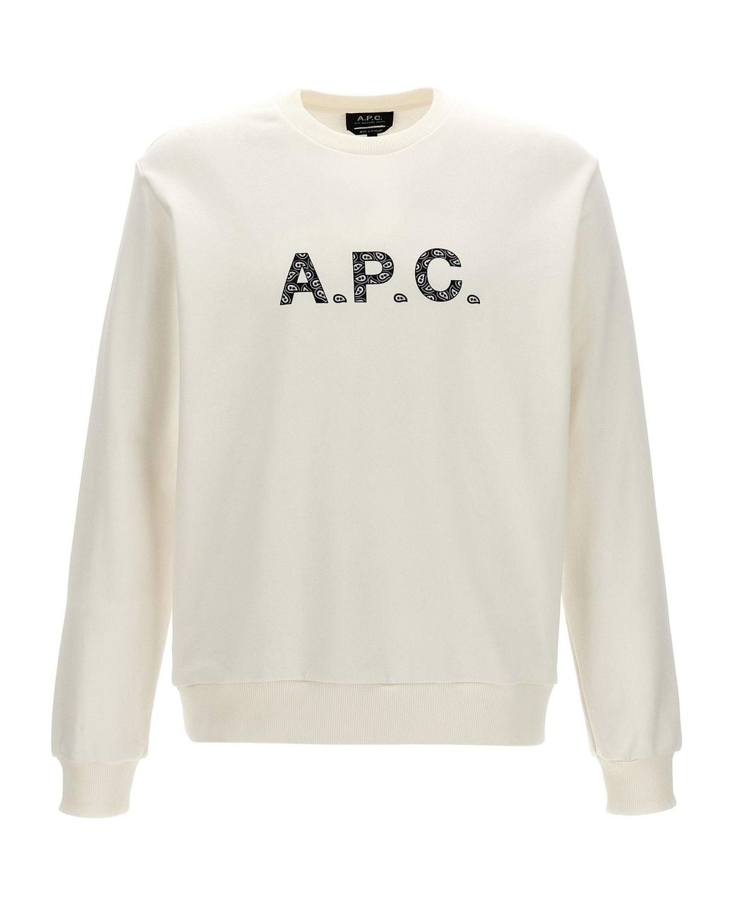 A.P.C. White Sweatshirt for men