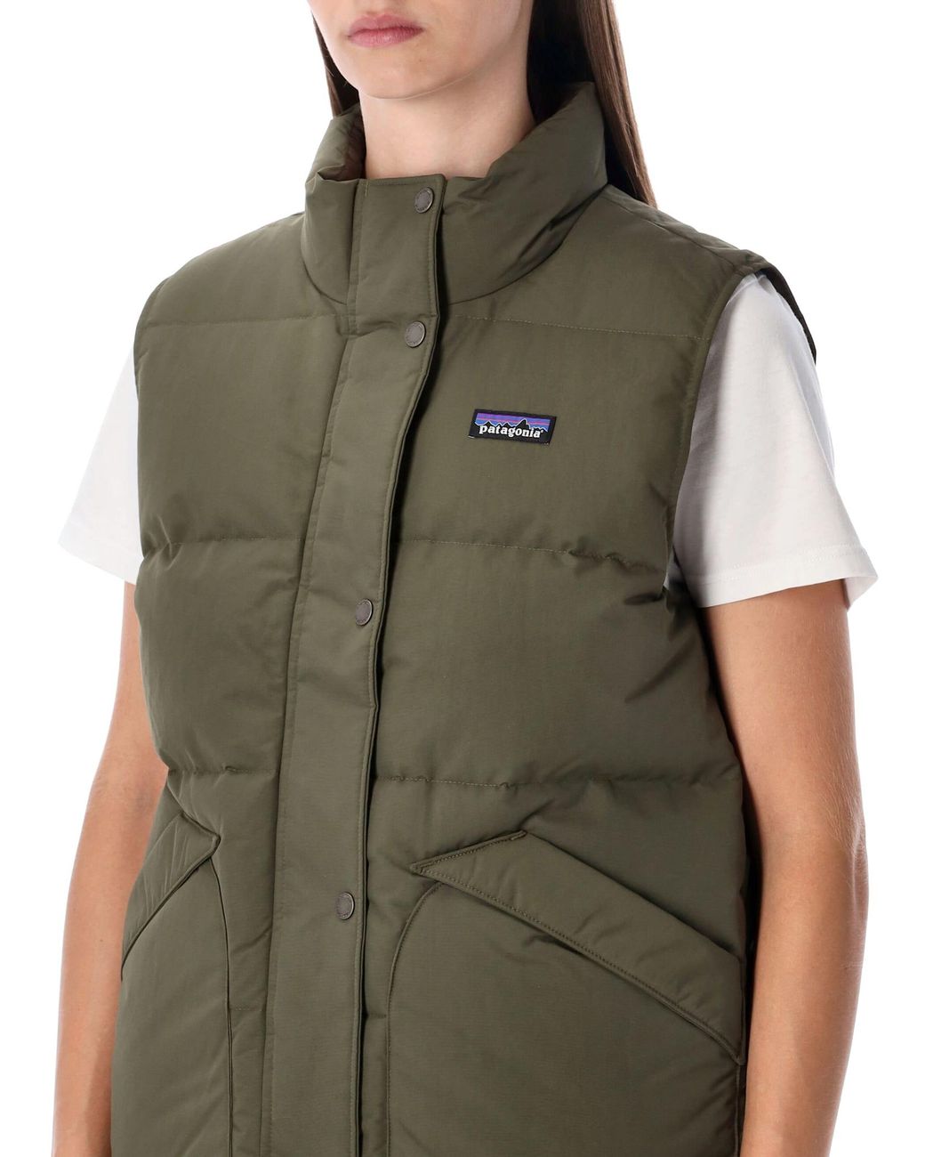 Patagonia Green Downdrift Recycled Down Vest