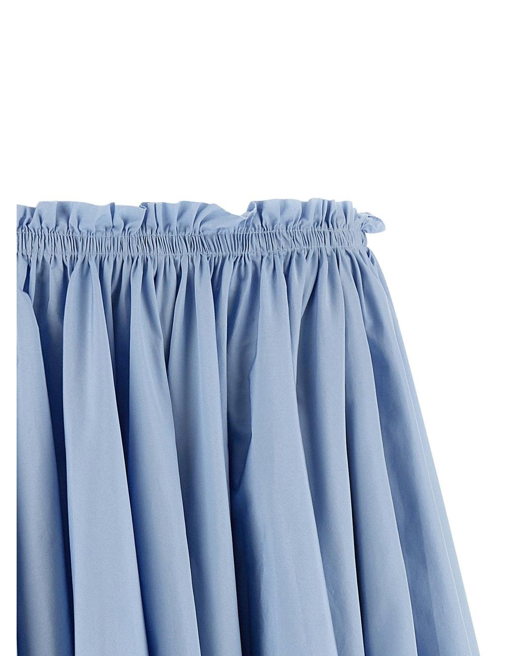 AMI Blue Wheel Skirt