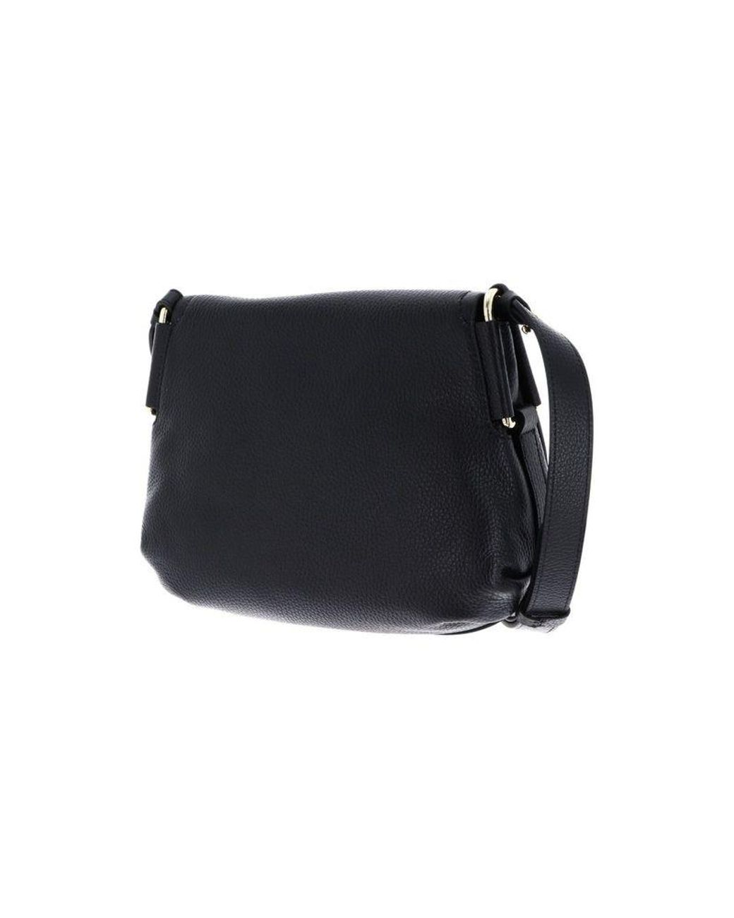 Coccinelle Black Crossbody Bag Genuine Leather