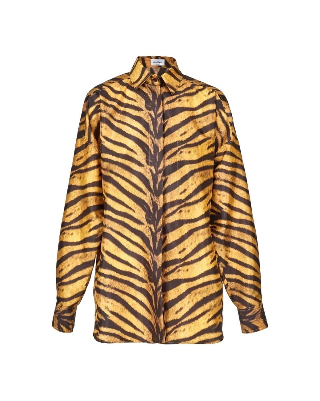 Ferragamo Natural Long Sleeves Shirt
