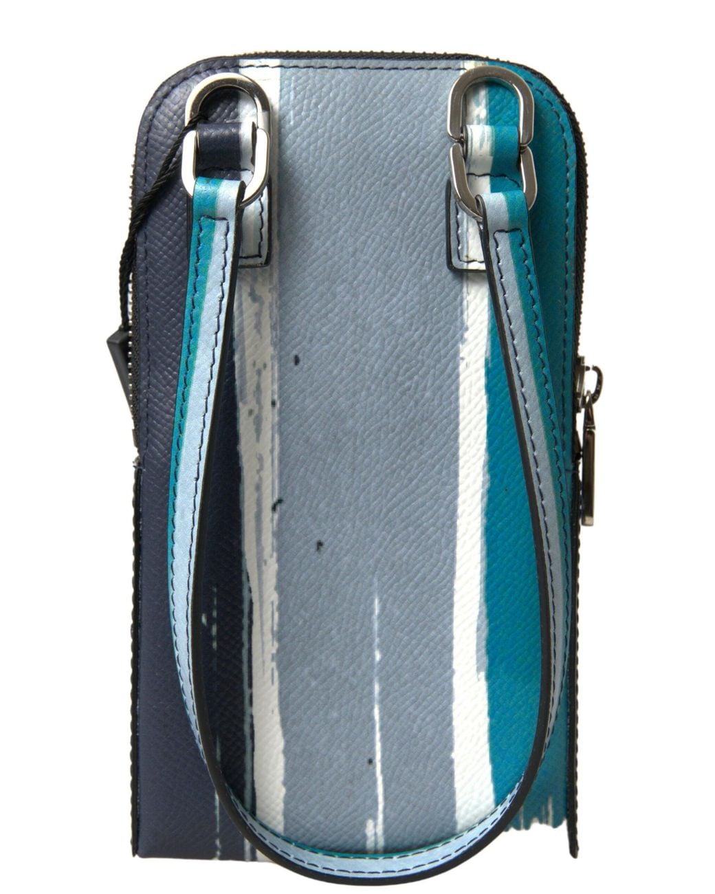 Dolce & Gabbana Blue Dolce & Gabbana Saffiano Leather Crossbody Bag