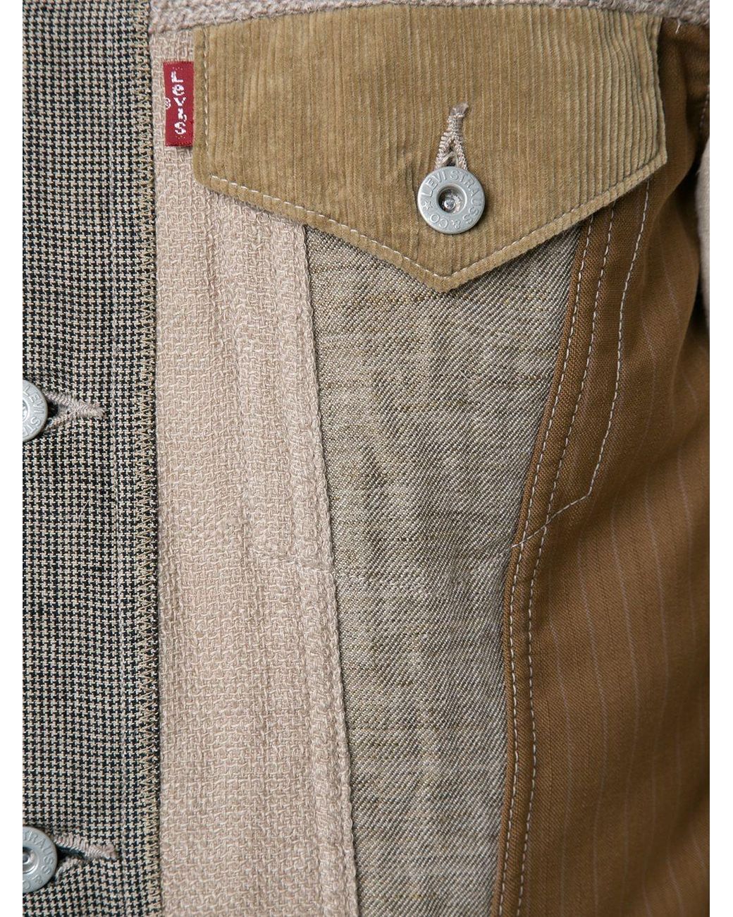 Junya Watanabe White Printed Jacket for men