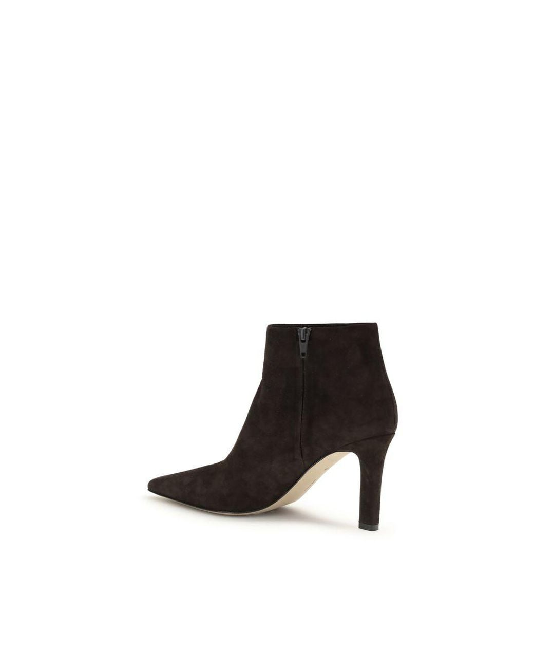 The Row Black Brown Lamb Leather Ankle Boots