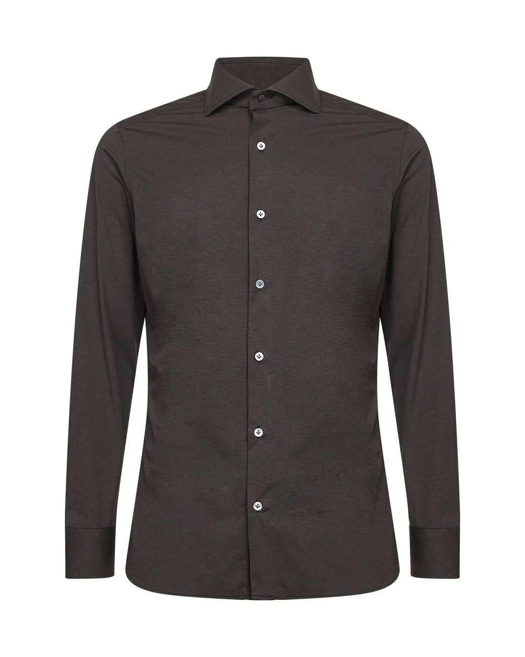 D 40 Black Stretch Jersey Shirt for men