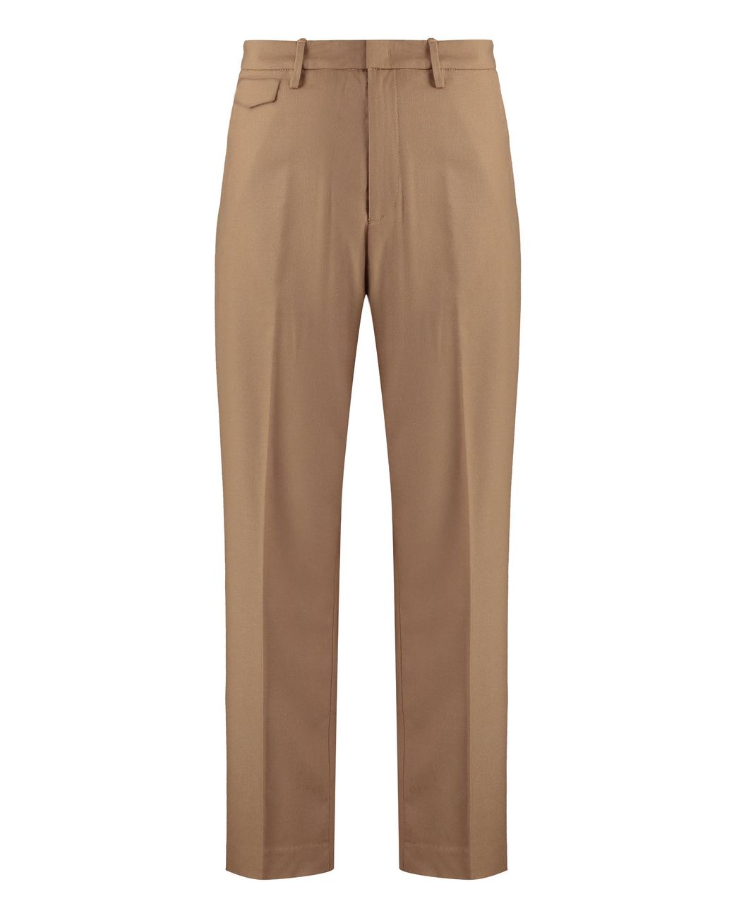 Dondup Natural Trousers Louis Virgin Wool Cotton Chinos for men