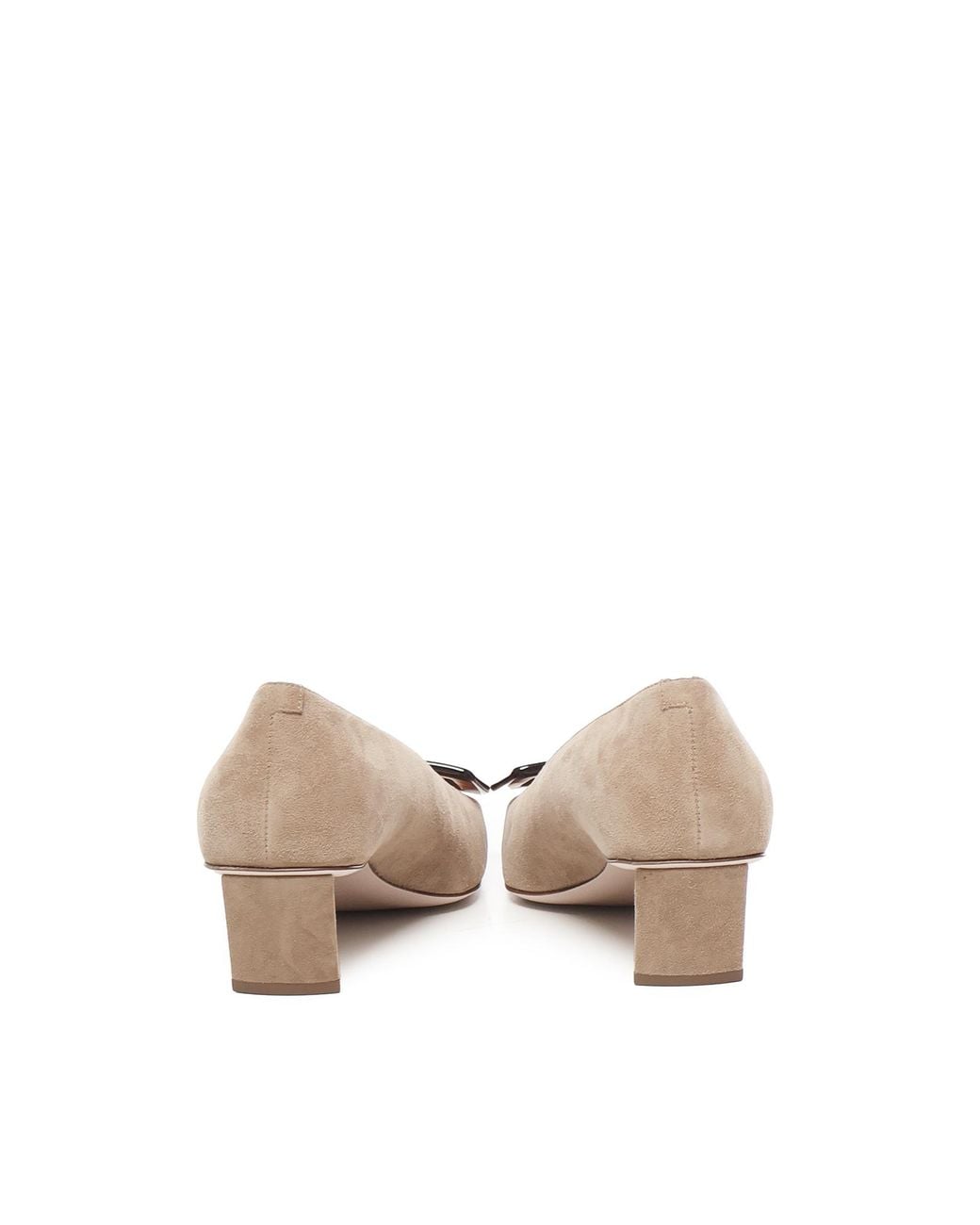 Roger Vivier Natural Belle Vivier Pumps