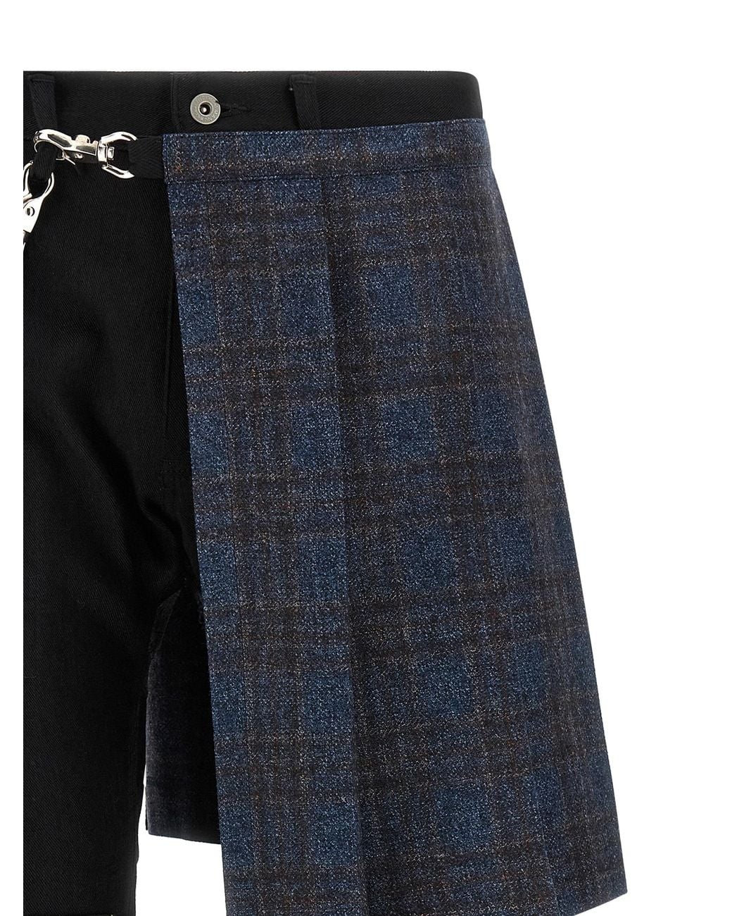 Junya Watanabe Blue Junya Watanabe Deconstructed Patchwork Jeans for men