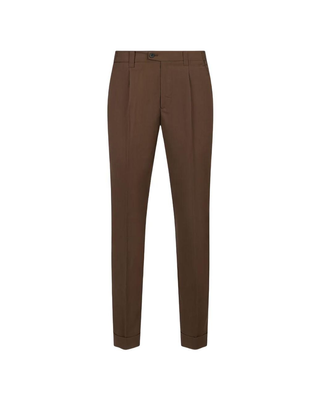 Devore Brown Trousers for men