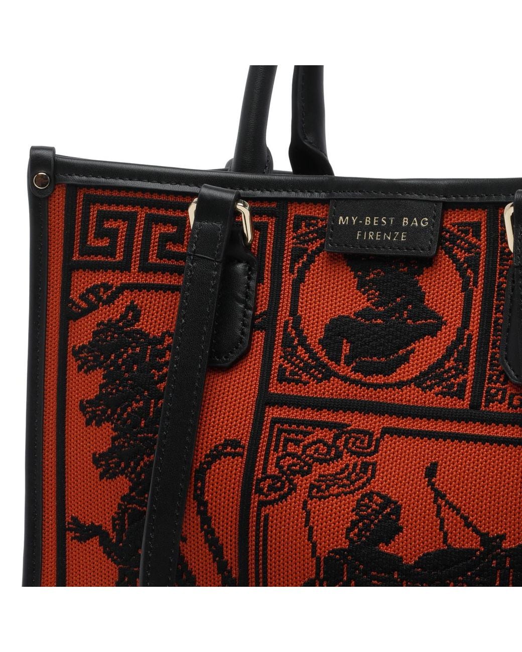 MY BEST BAG FIRENZE Red Fabric