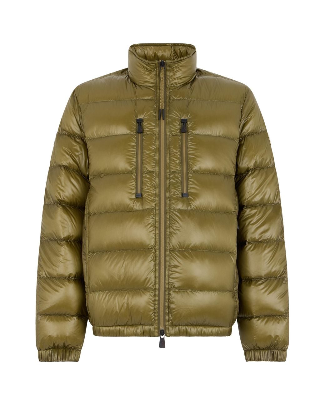 Moncler Green Moncler Grenoble Quilted Down Down Jacket for men