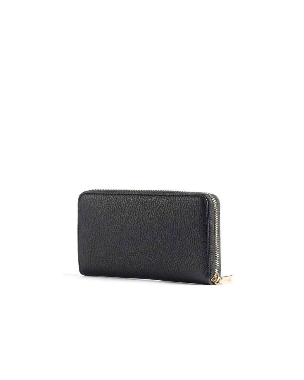 Coccinelle Black Coccinelle Grained Cowhide Wallet