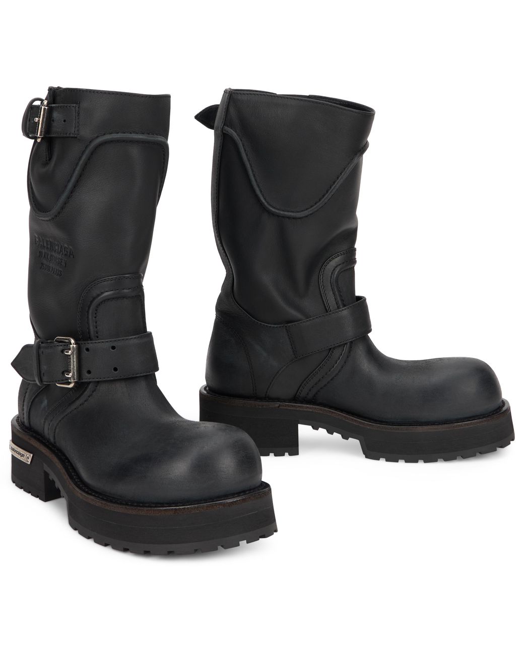 Balenciaga Black Ankle Boots Venom Leather Lambskin