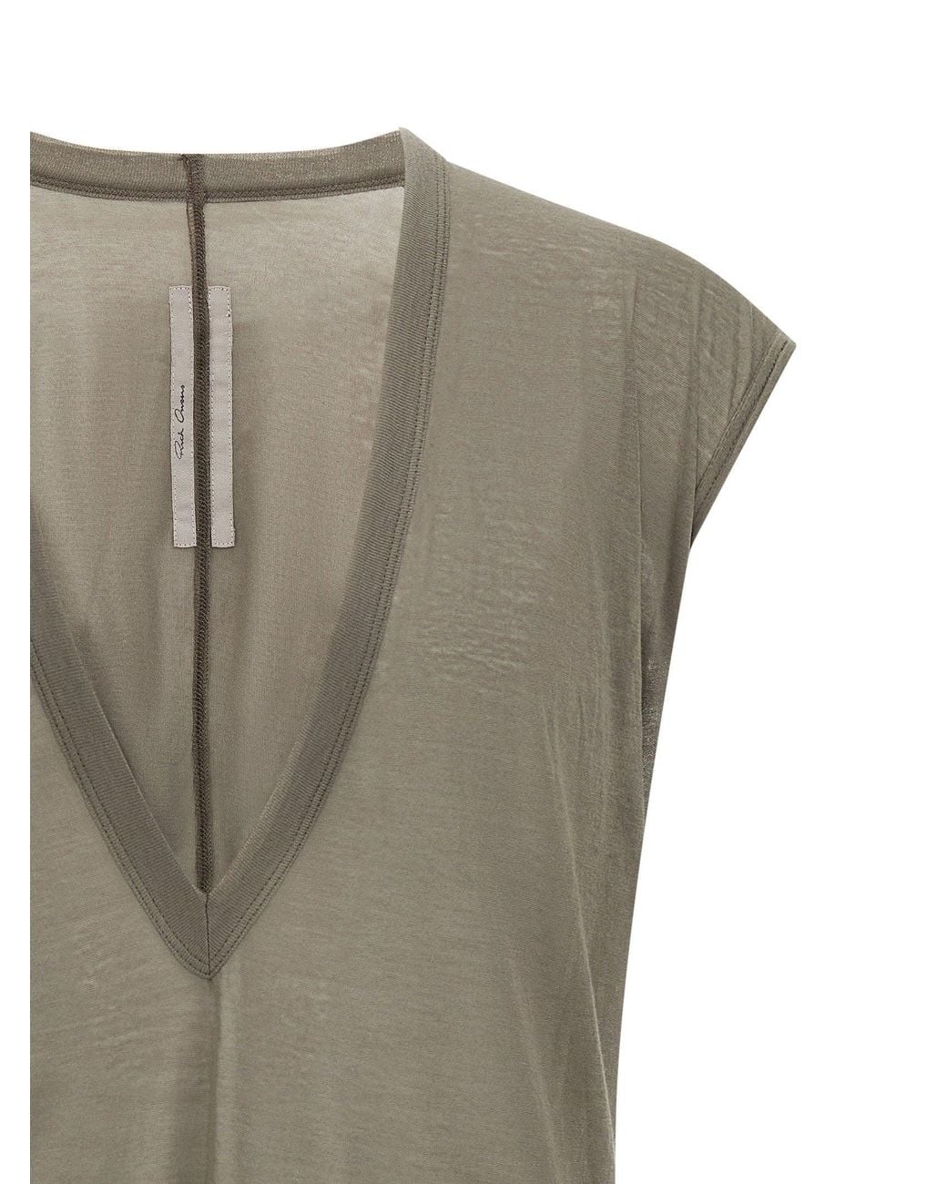 Rick Owens Gray Tank Top