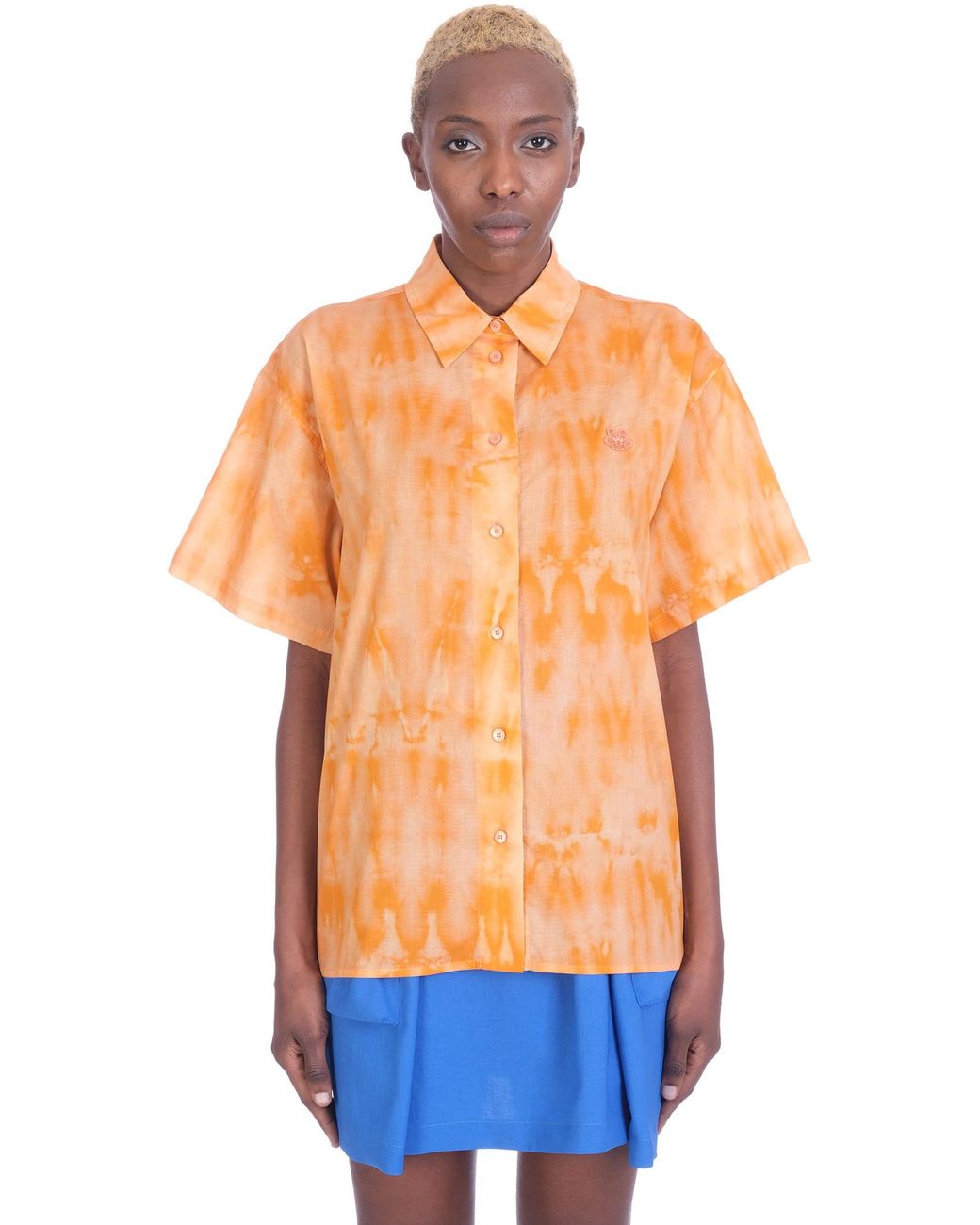 kenzo orange shirt