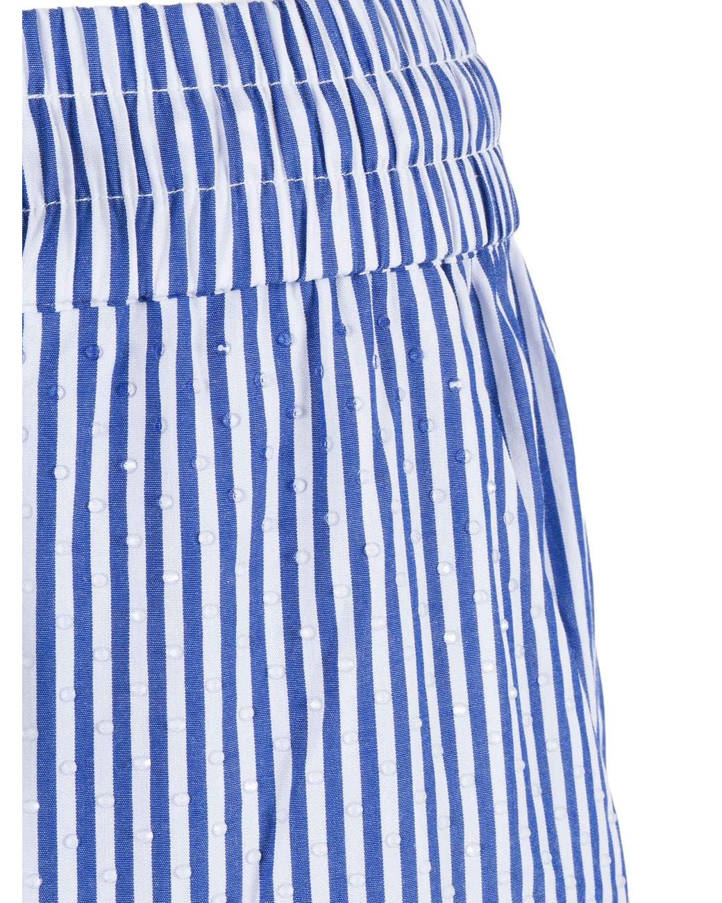 P.A.R.O.S.H. Blue P.A.R.O..H. Pants Cotton