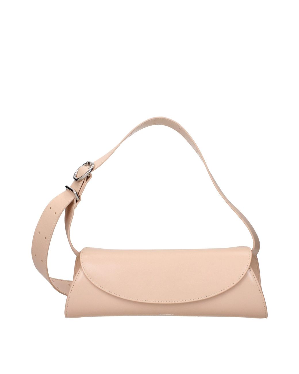 Jil Sander Pink Leather Crossbody Bag