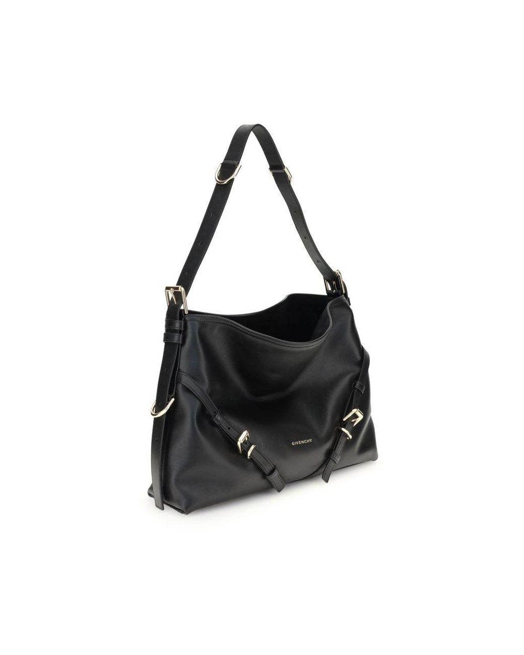 Givenchy Black Voyou Shoulder Bag Medium