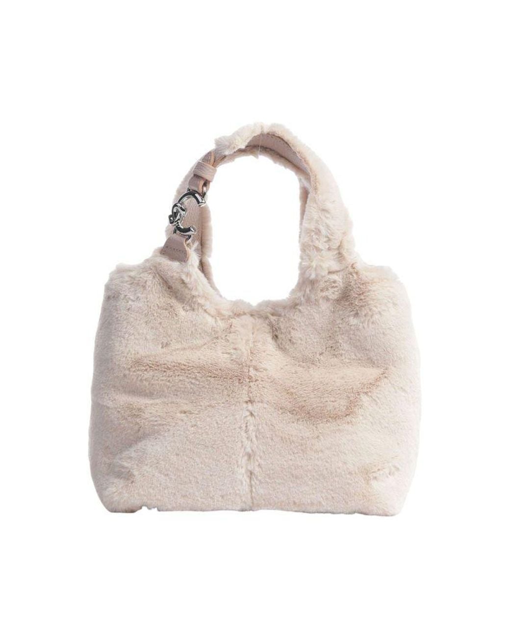 Coccinelle Shoulder Bag Natural-Rosette Polyester