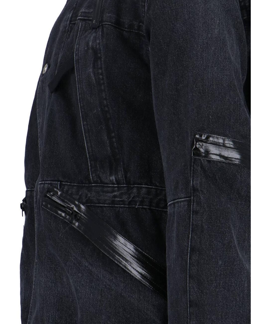 Sacai Black Jackets Cotton for men