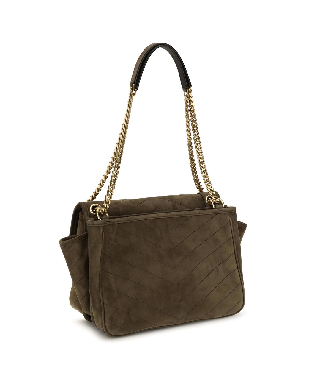 Saint Laurent Brown Saint Laurent Niki Tripouch Shoulder Bag