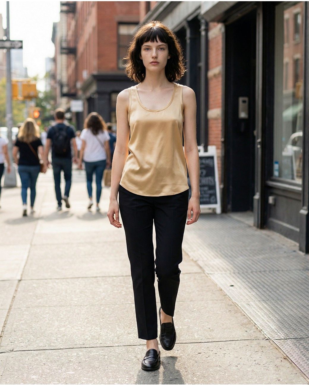 Brunello Cucinelli Natural Beige Silk T