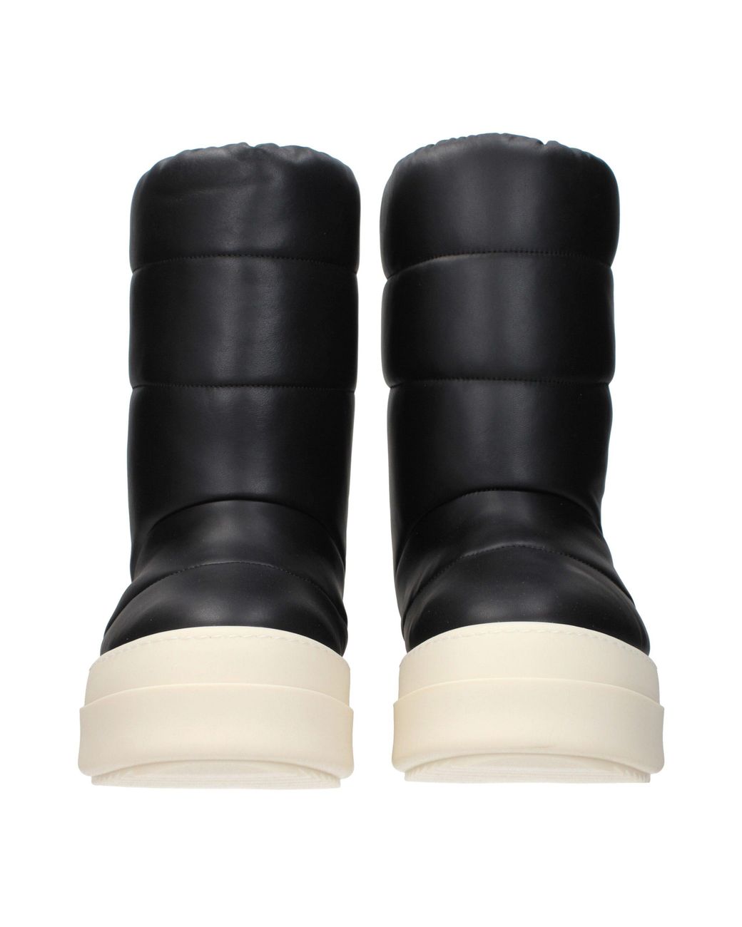 Rick Owens Black Winter Boots for men