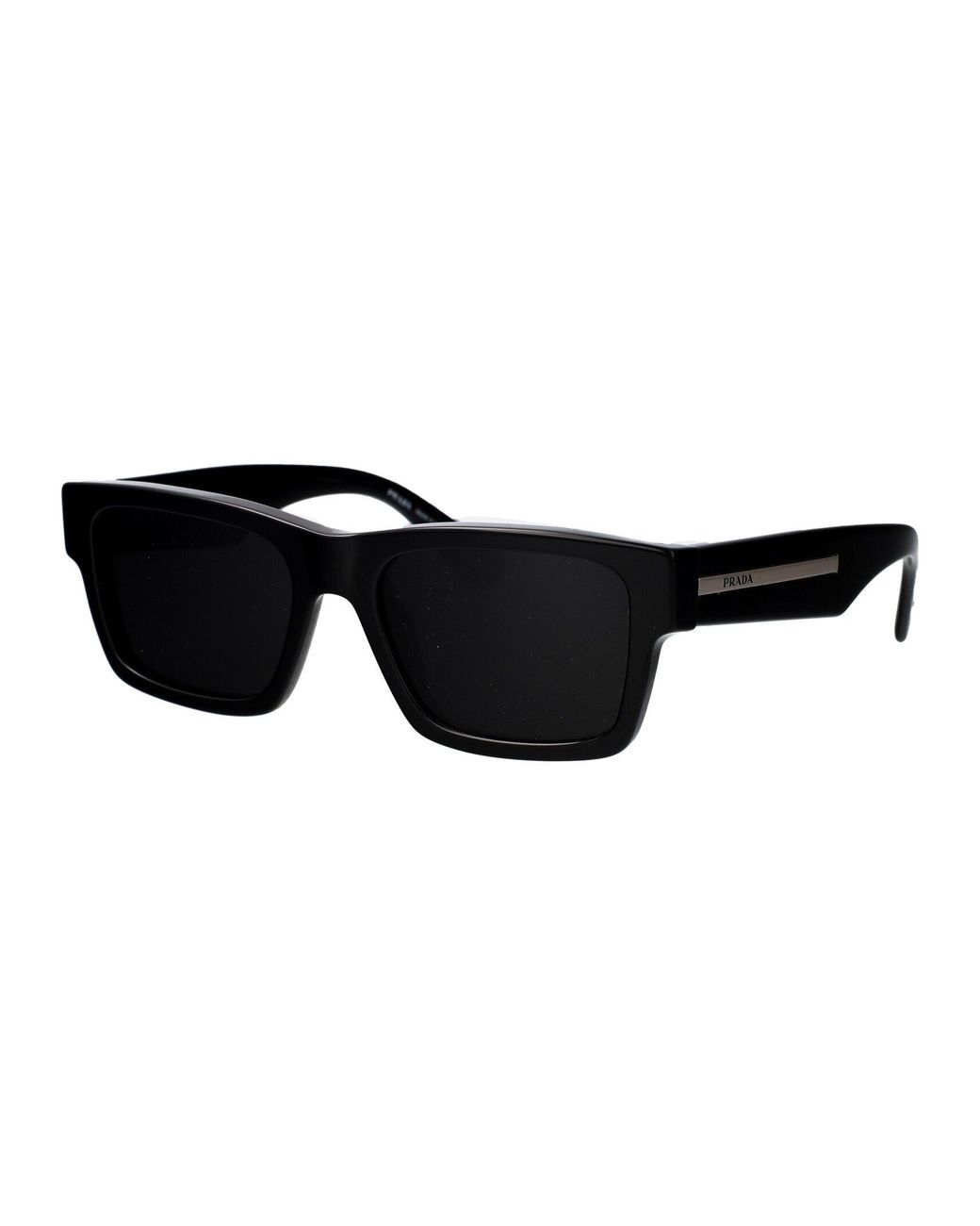 Prada Black Squared Sunglasses 0 Pr 25 Zs 1 Ab08 G for men