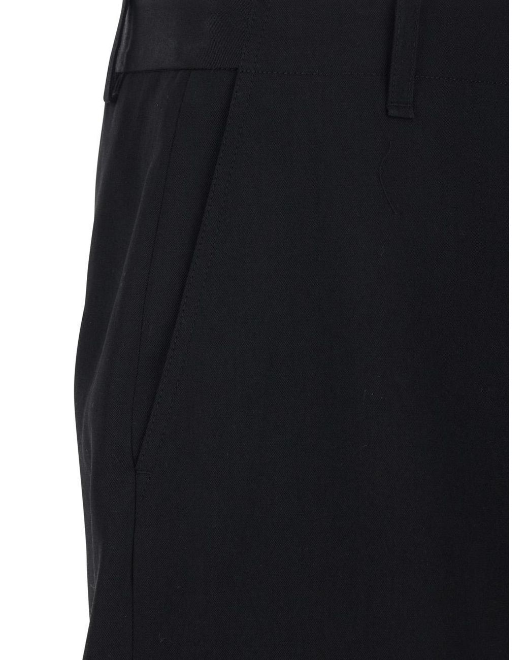 Jacquemus Black Le Short Camargue Bermuda With Belt Loops And Wide Leg for men
