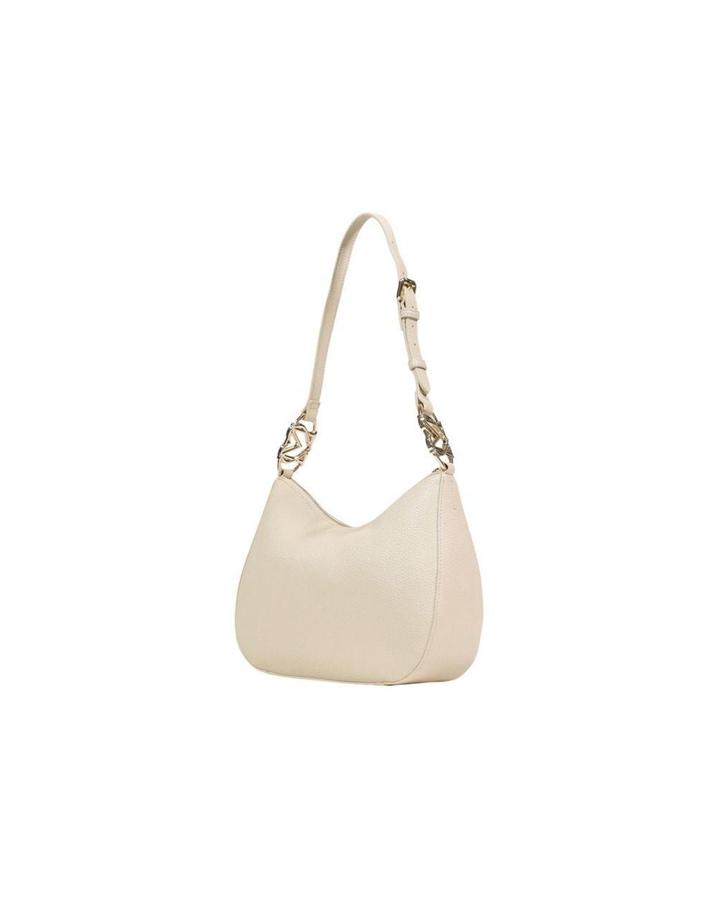 Love Moschino White Beige Polyethylene Handbag