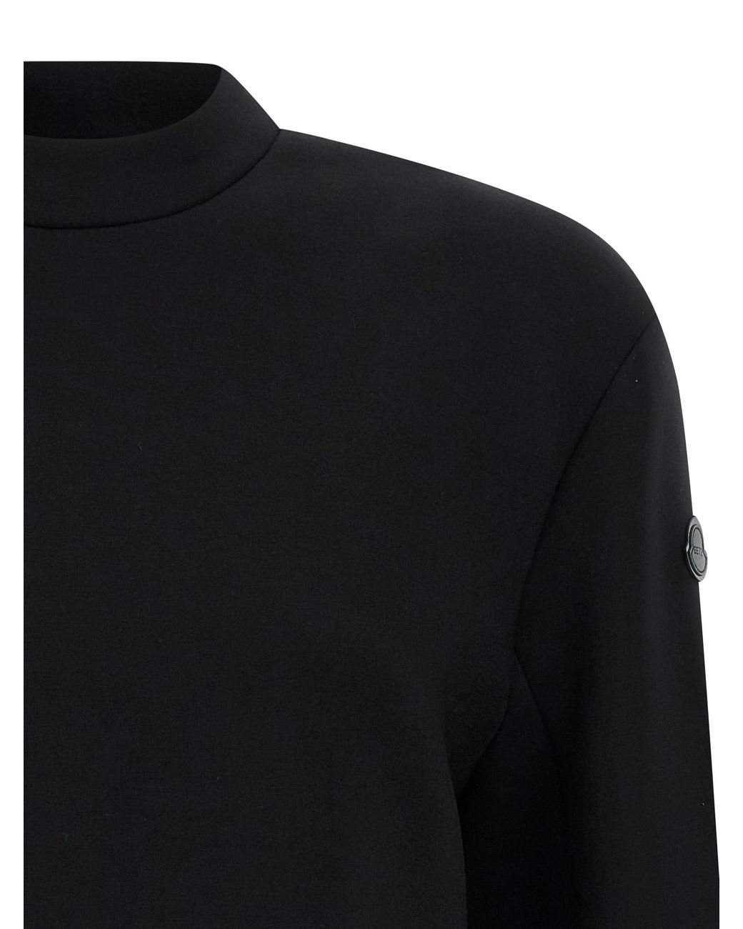 Moncler Genius Black Viscose Sweatshirt