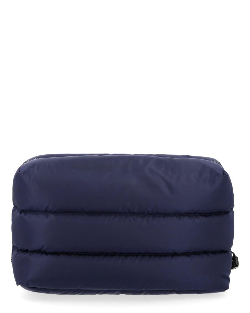 Moncler Blue Beauty Case Caradoc Polyamide Wash Bags
