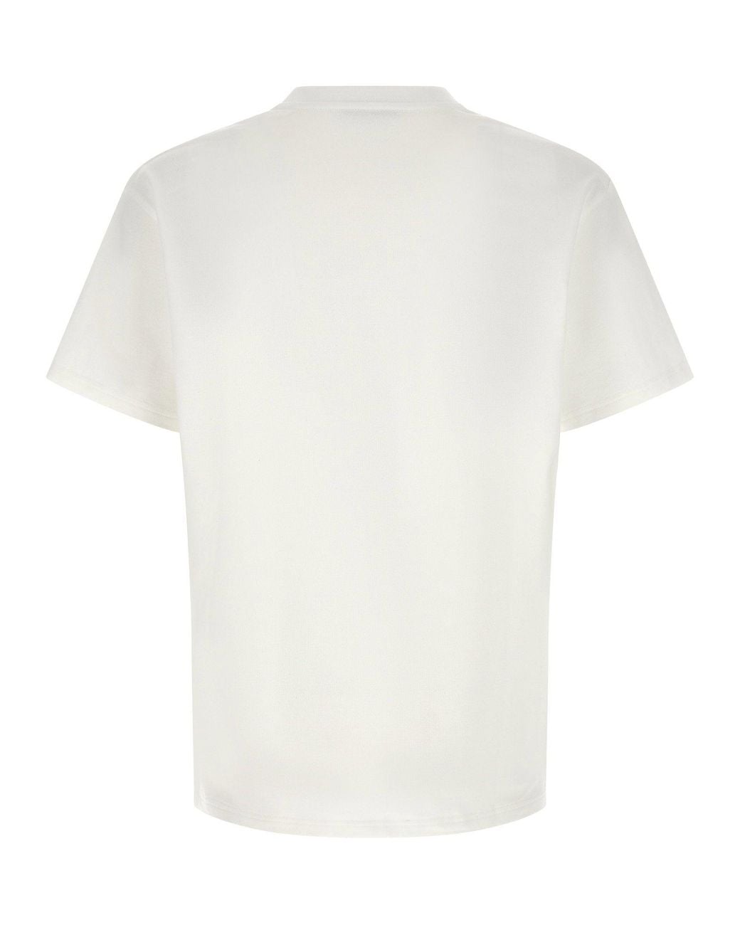 Givenchy White Tone-On-Tone Jacquard T-Shirt