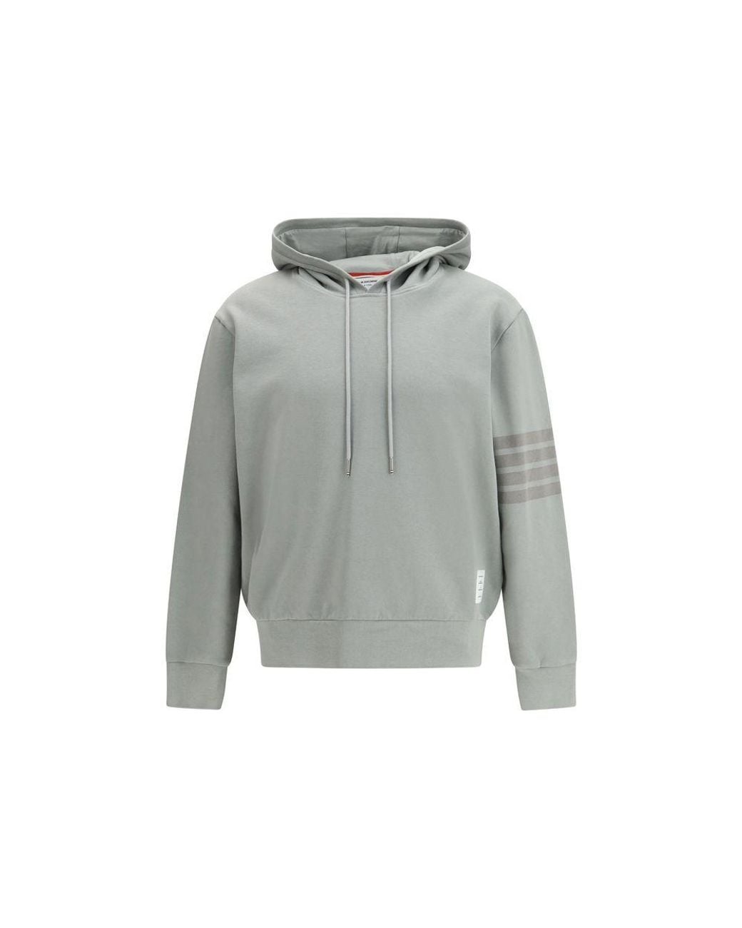Thom Browne Gray Cotton Sweatshirt for men