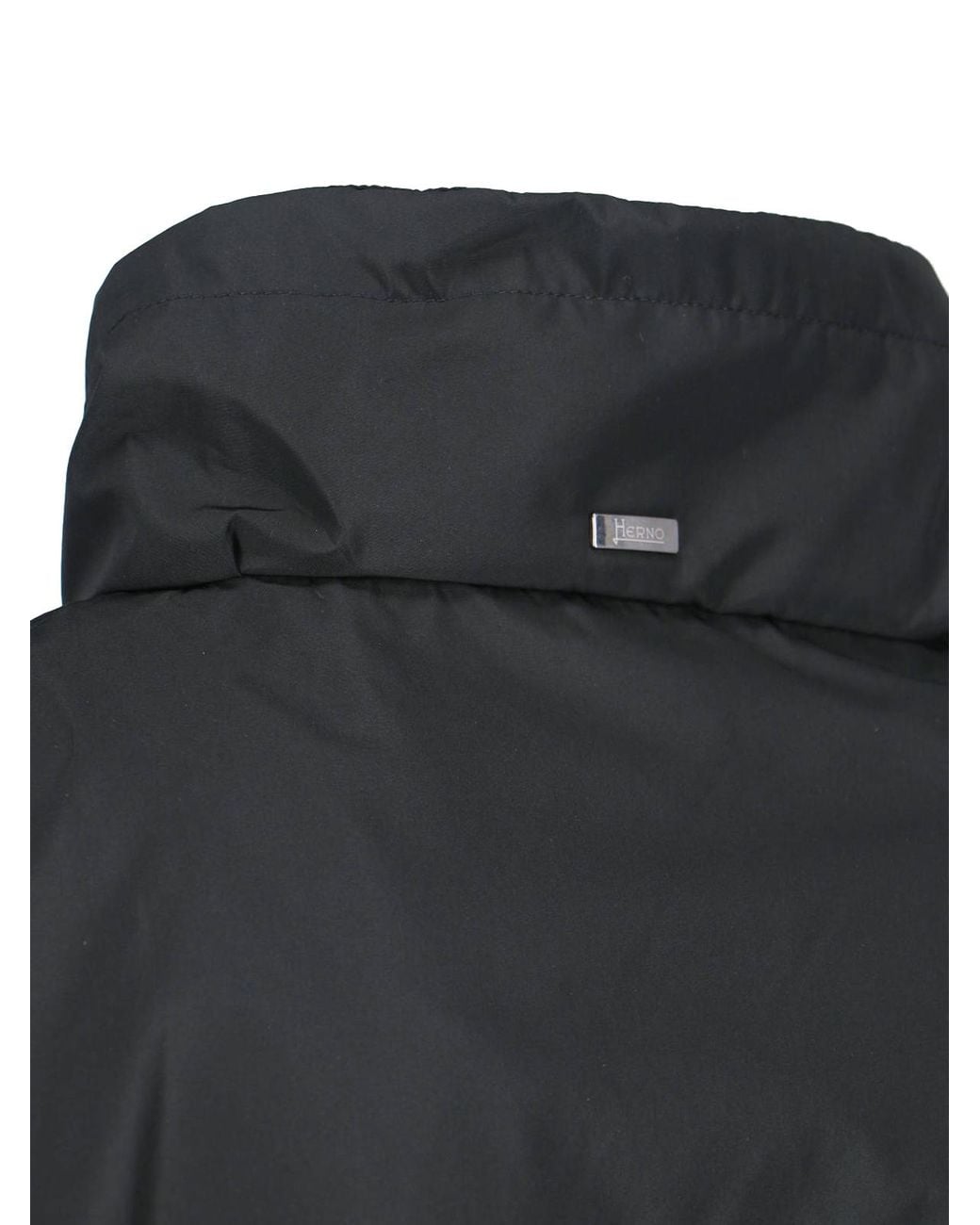 Herno Black Jackets Polyester