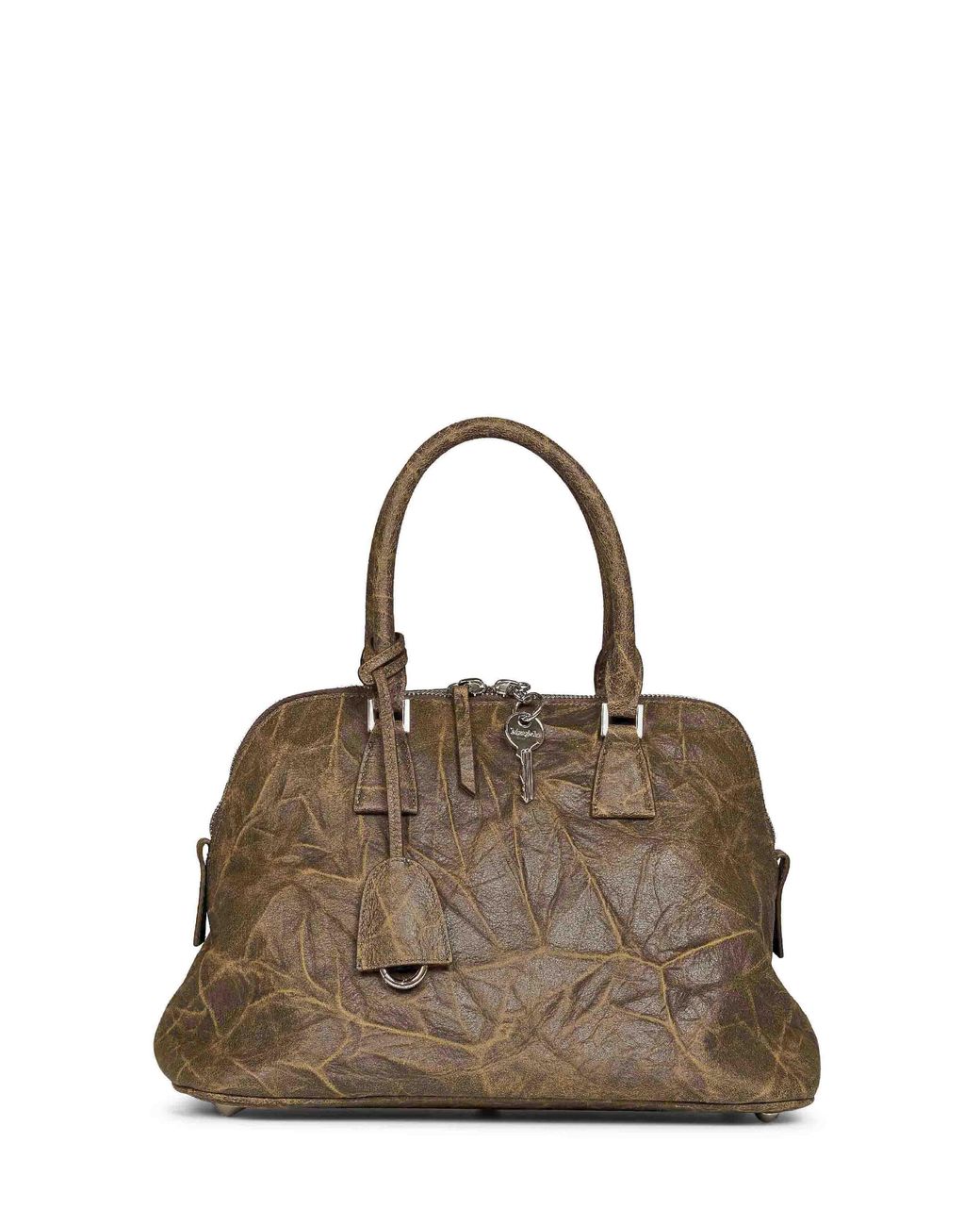 Maison Margiela Brown 5Ac Soft Medium Handbag