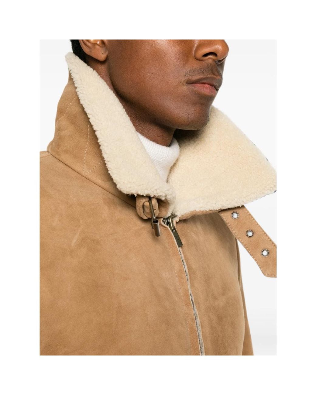 Salvatore Santoro Natural Leather Jacket Calf for men
