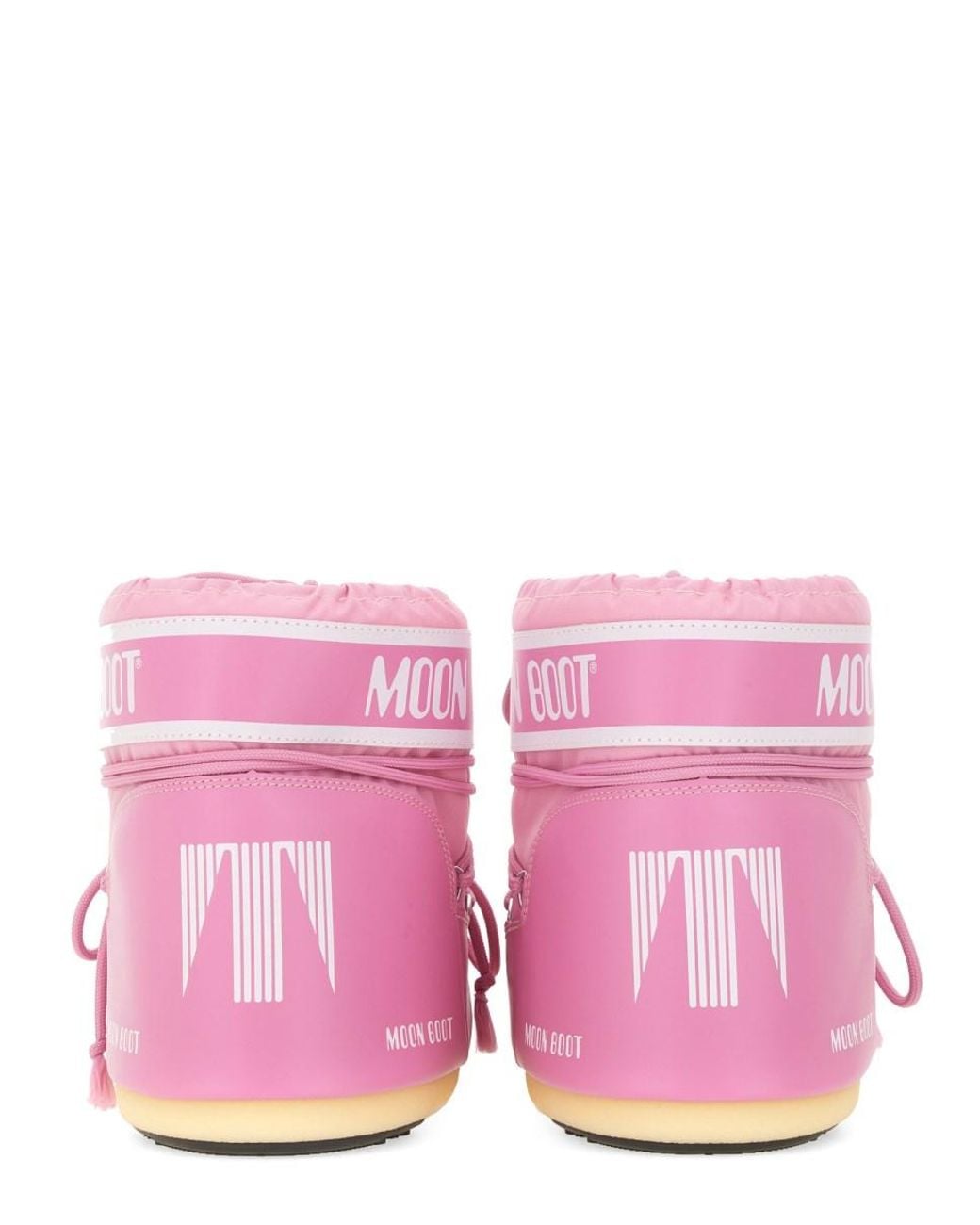Moon Boot Pink Icon Low Boots Polyamide