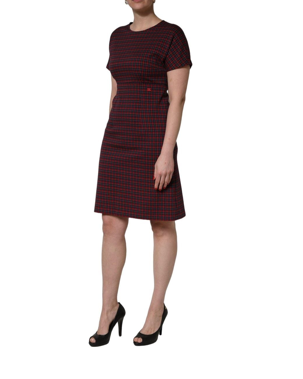 Dolce & Gabbana Black Dolce & Gabbana Sheath Dress