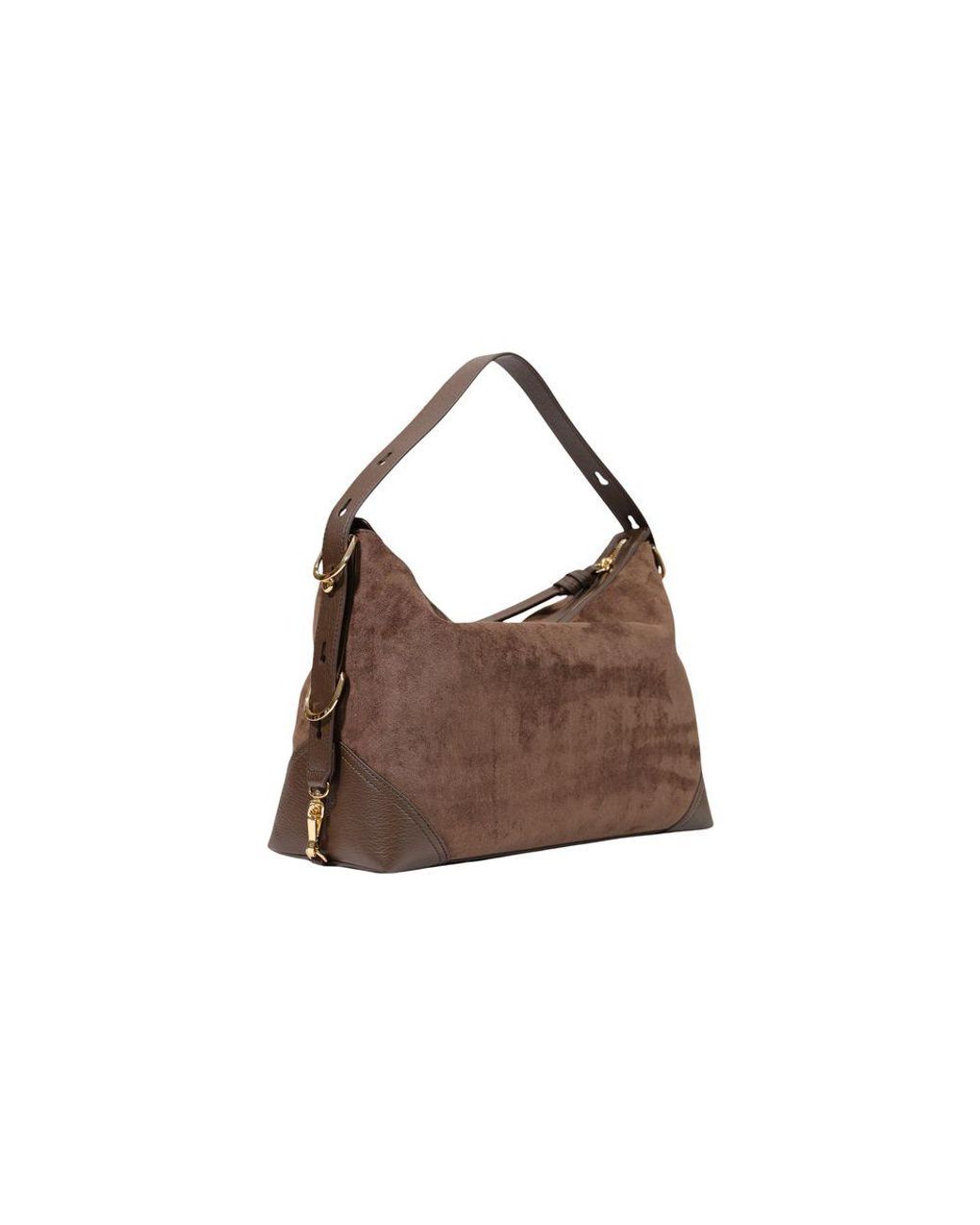 Love Moschino Brown Polyester Handbag Bag