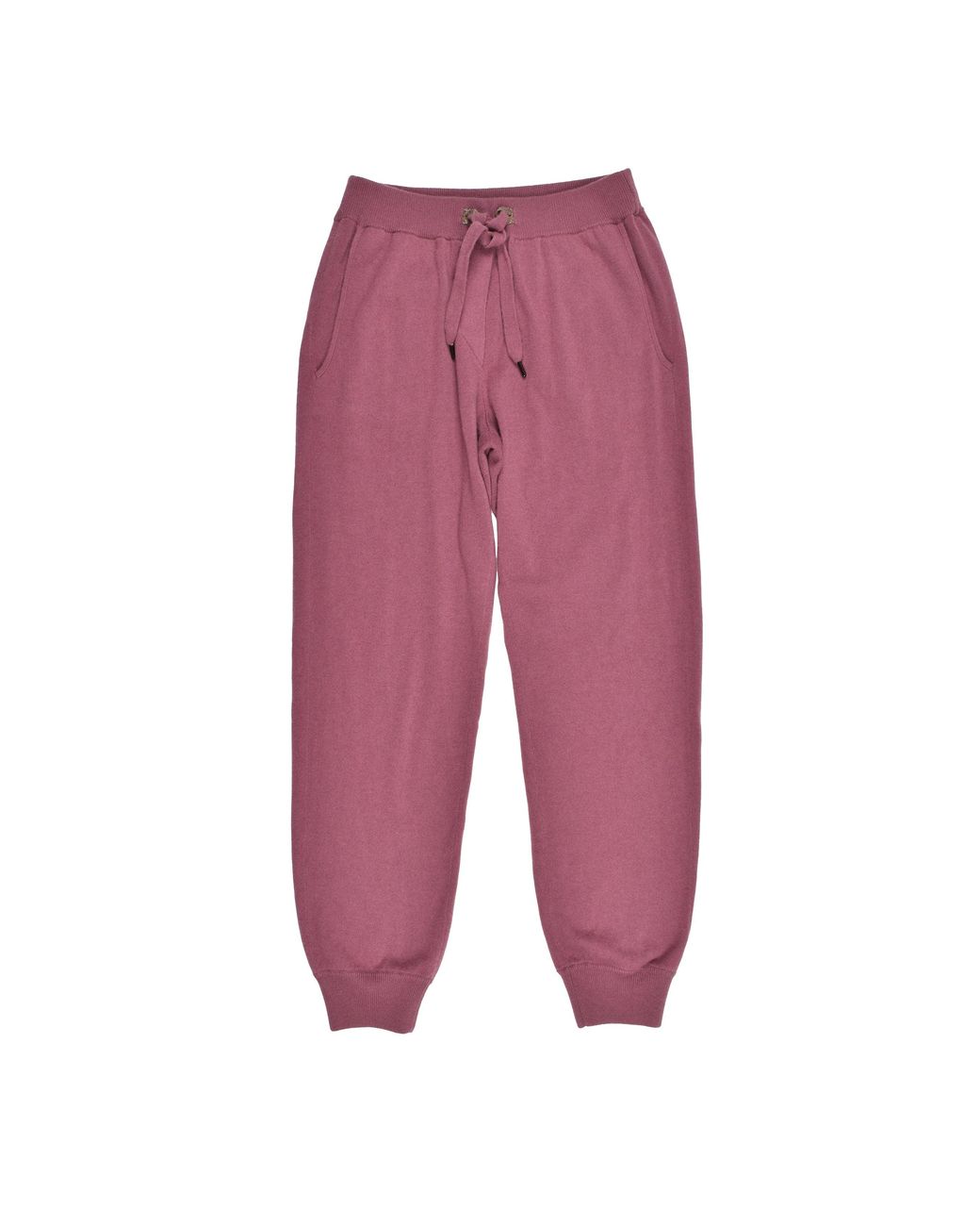 Brunello Cucinelli Red Beige Wool Joggers (workout Pants)