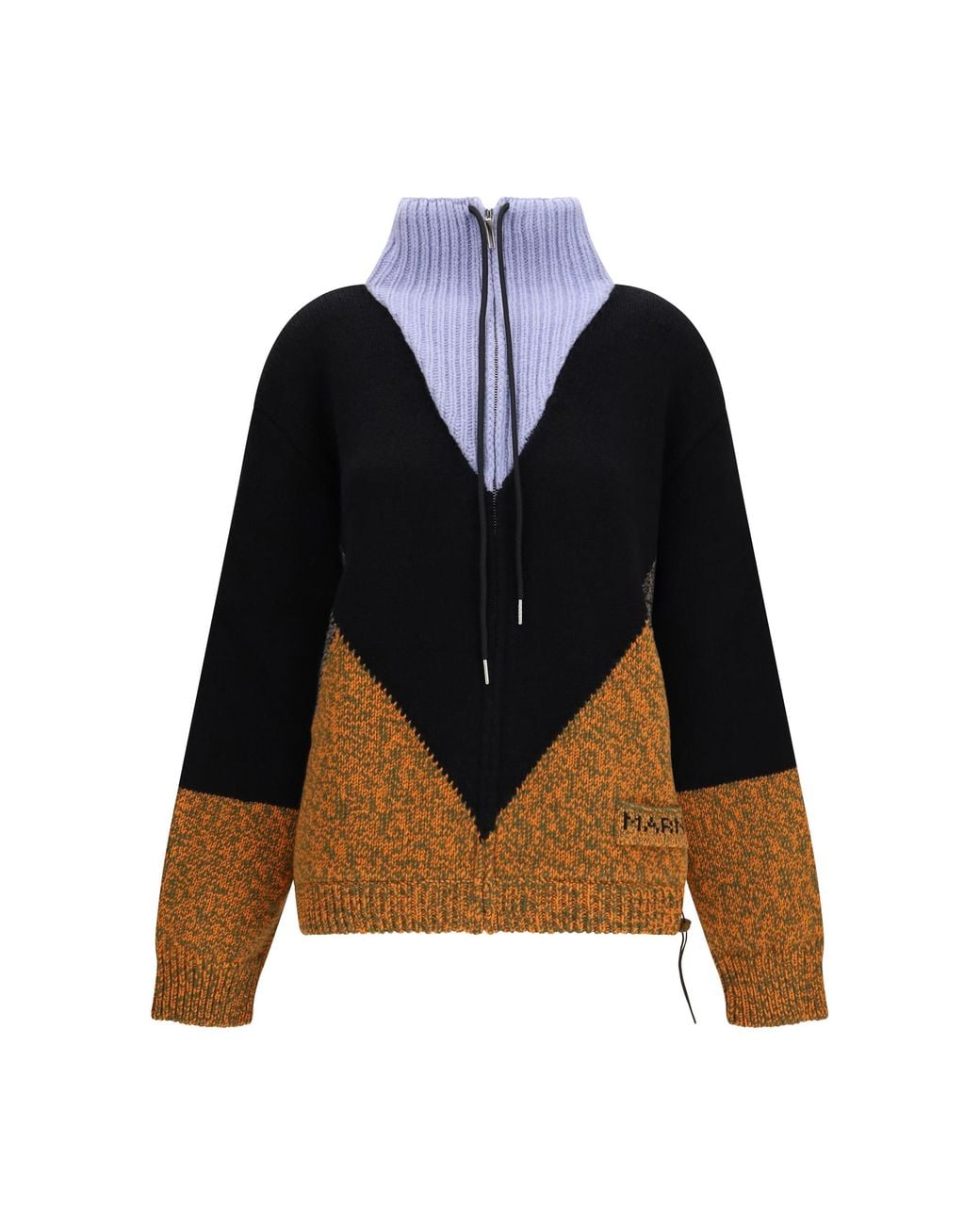Marni Black Jacket M Wool And Cashmere (Ovis Aries)