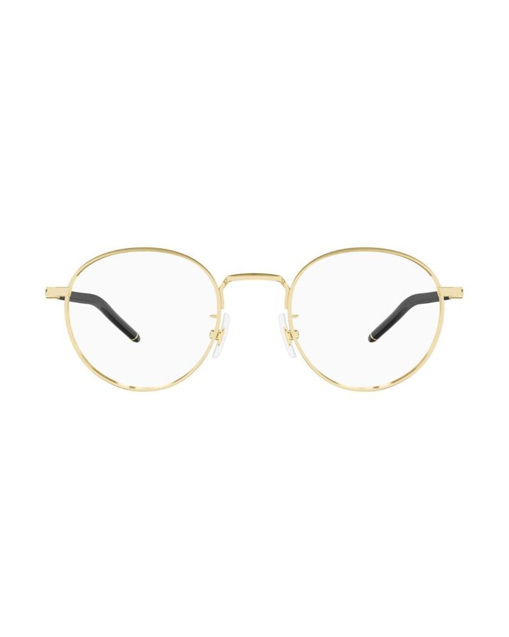Montblanc Metallic Eyeglasses Square Full Rim, Frame And Clear Demo Lens Mb0273O001 Sunglasses for men